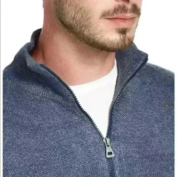 NWT Weatherproof Vintage Soft Touch Zip Sweater - Picture 2 of 7